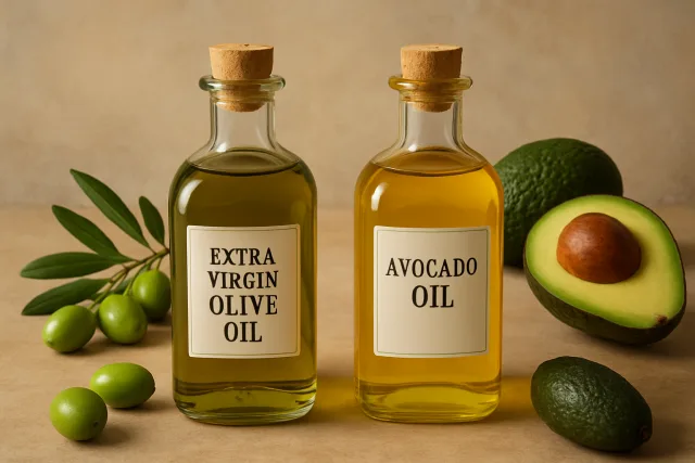 Extra Virgin Olive Oil vs Avocado Oil comparison