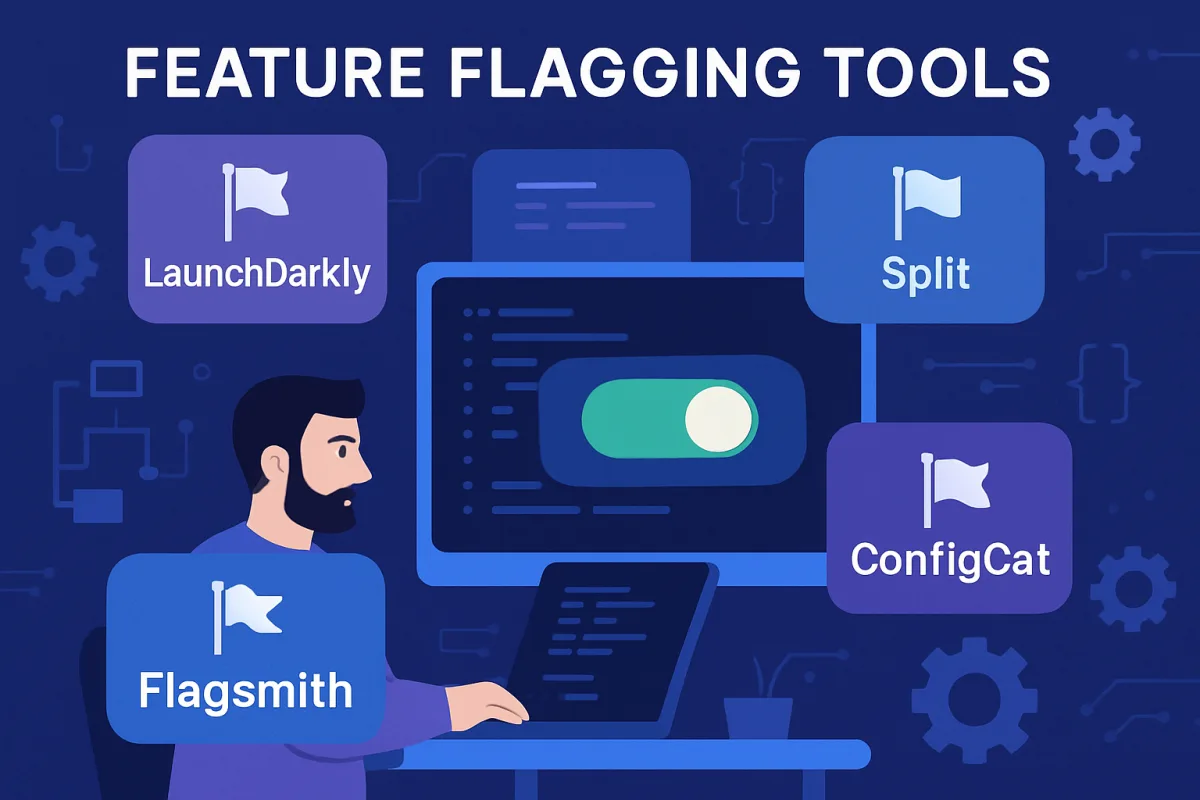 Feature Flagging Tools in use by a developer