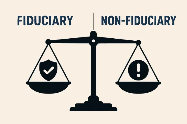 Fiduciary vs Non-Fiduciary Advisors comparison