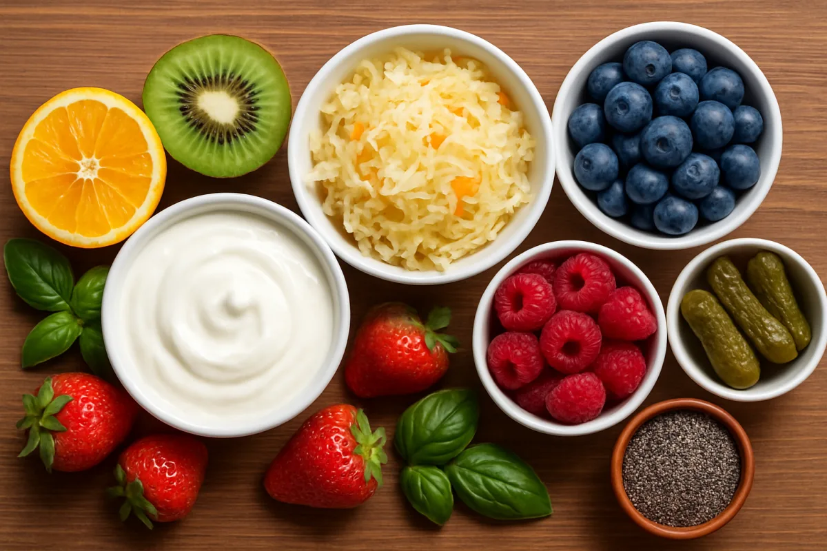 Foods for gut health and digestion