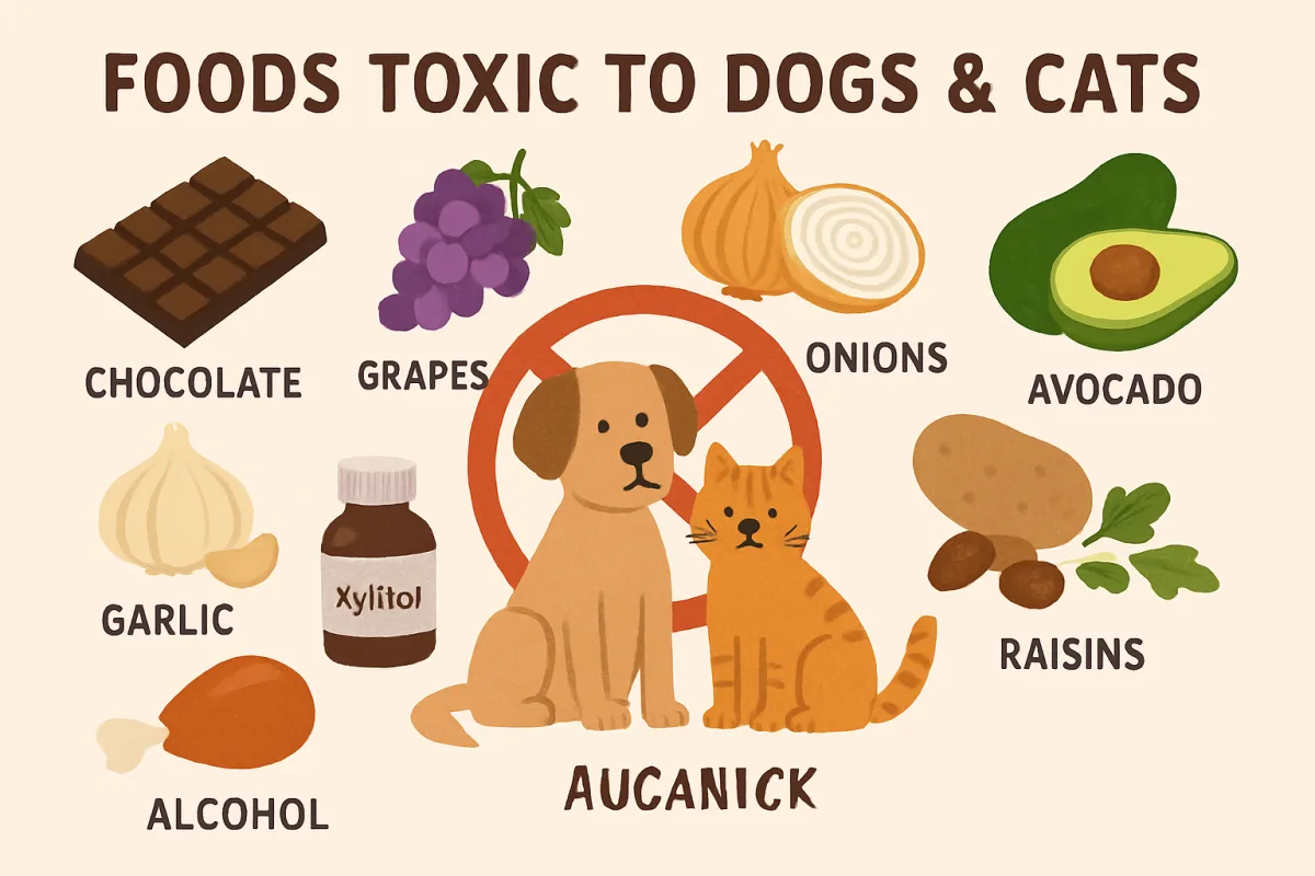Foods Toxic to Dogs and Cats