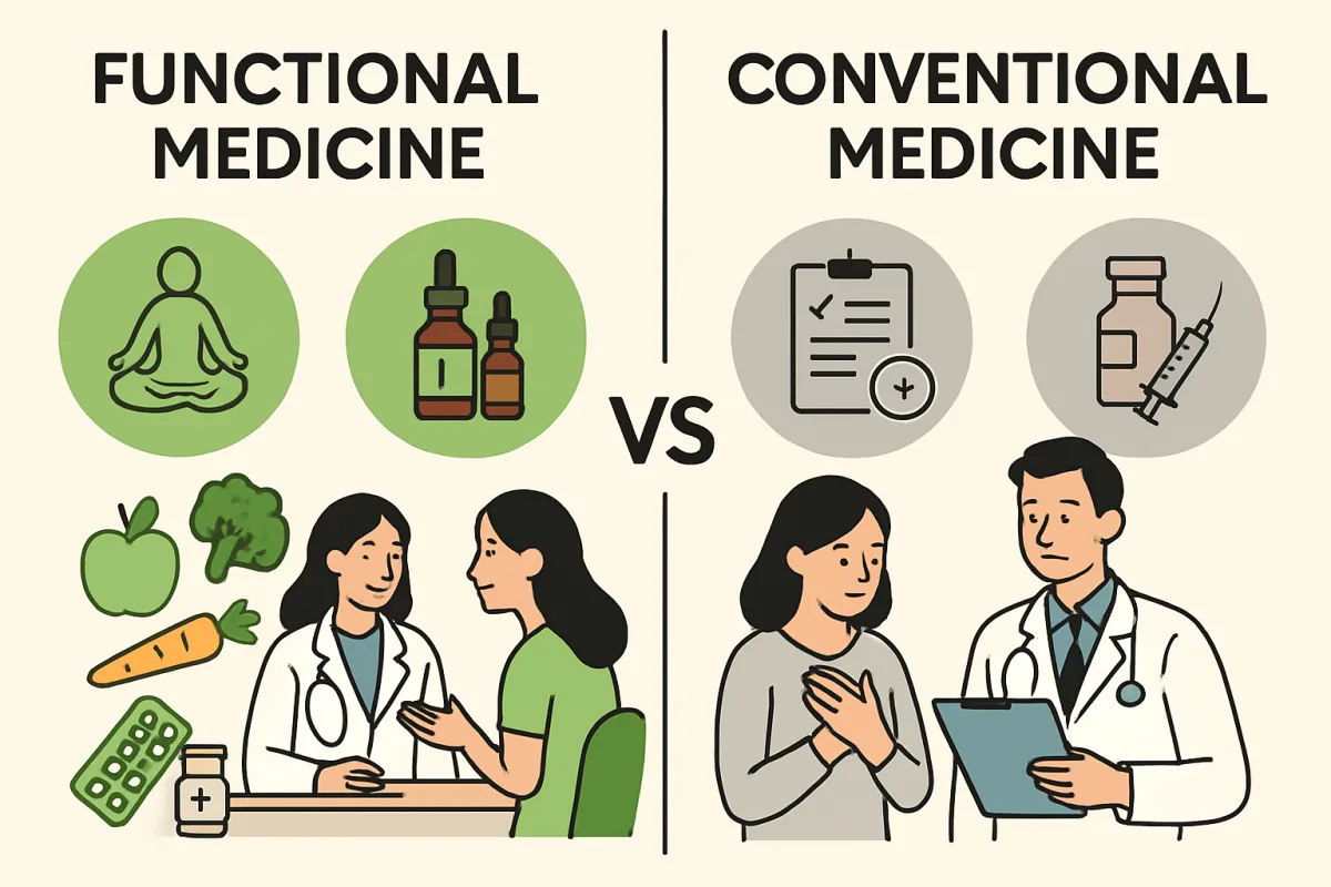 Functional Medicine vs Conventional Medicine