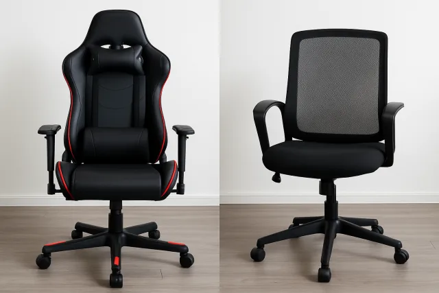 Comparison of Gaming Chair vs Office Chair