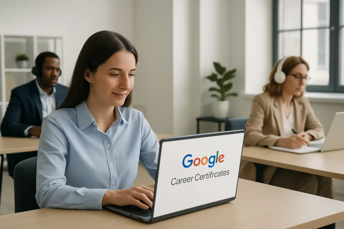 Google Certifications study materials and digital learning environment.