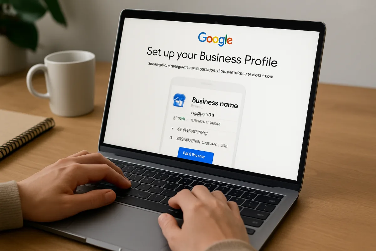 Google My Business setup process