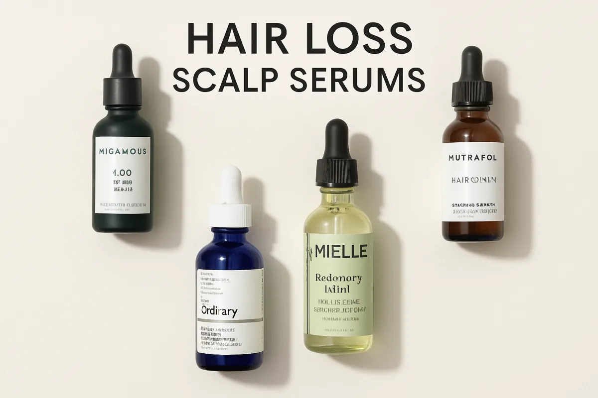 Hair loss scalp serums tested for effectiveness