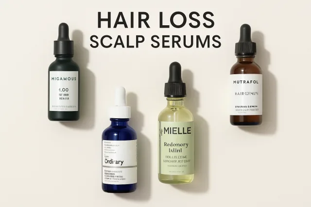 Hair loss scalp serums tested for effectiveness
