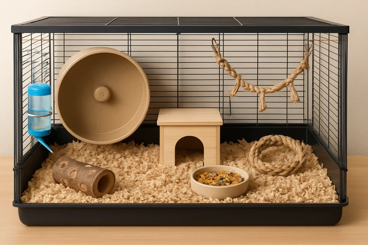 Hamster care for beginners habitat setup