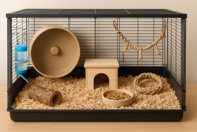 Hamster care for beginners habitat setup