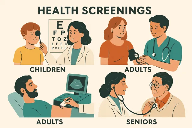 Health Screenings by Age