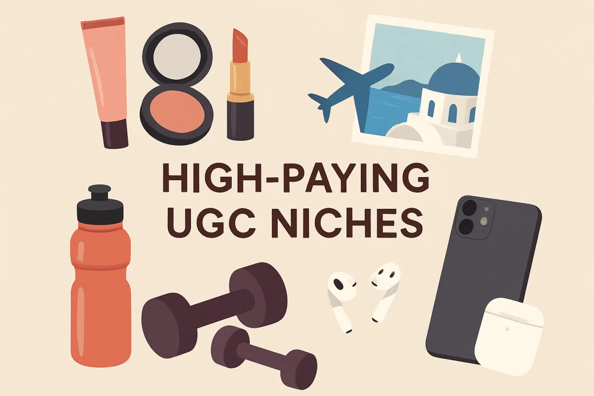 high paying UGC niches