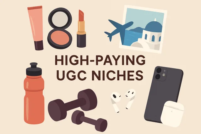 high paying UGC niches
