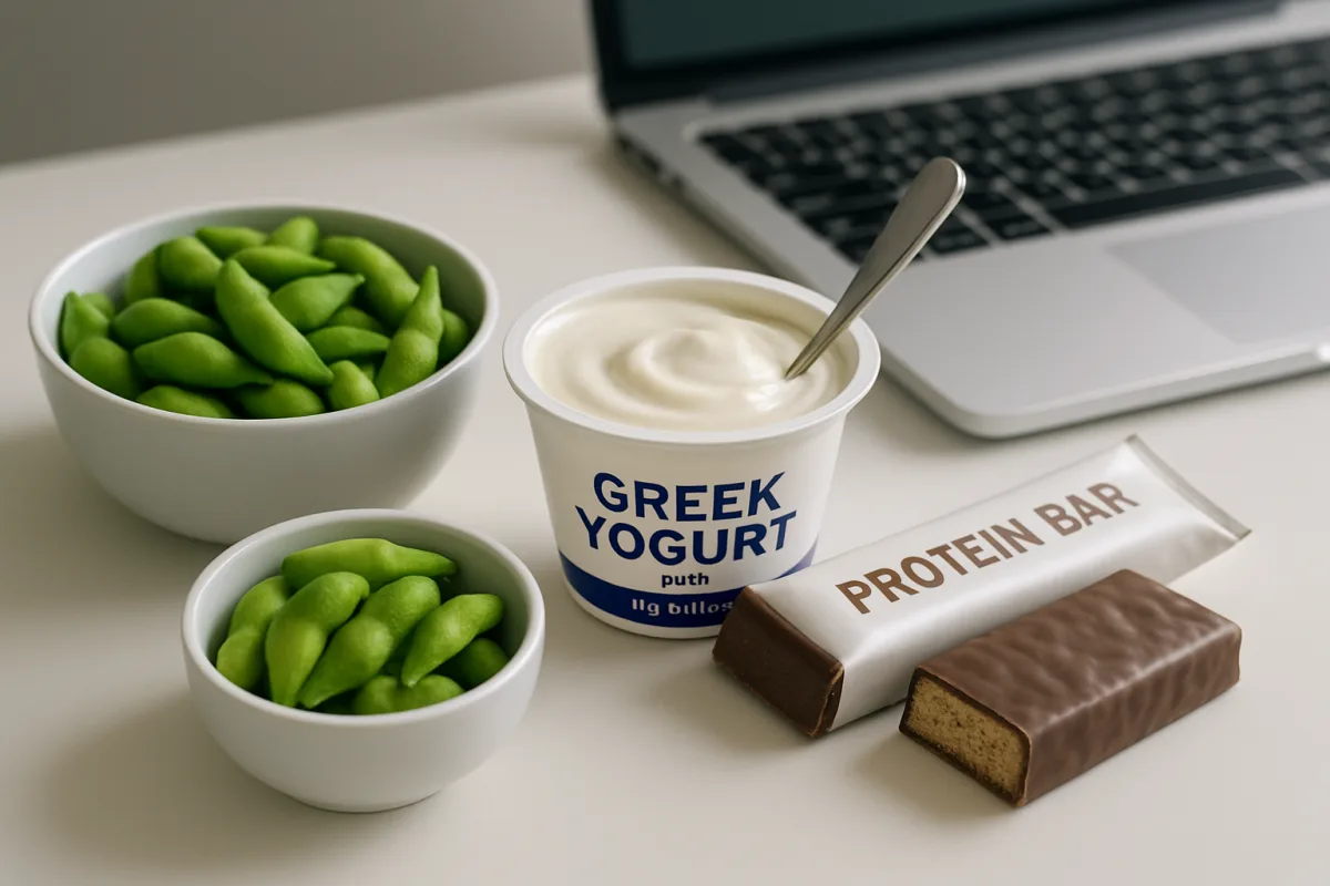 High Protein Office Snacks assortment