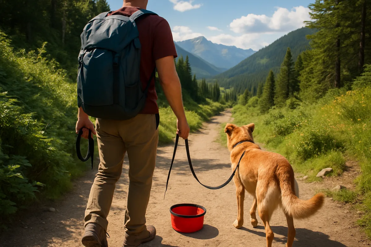 Hiking with dogs essentials