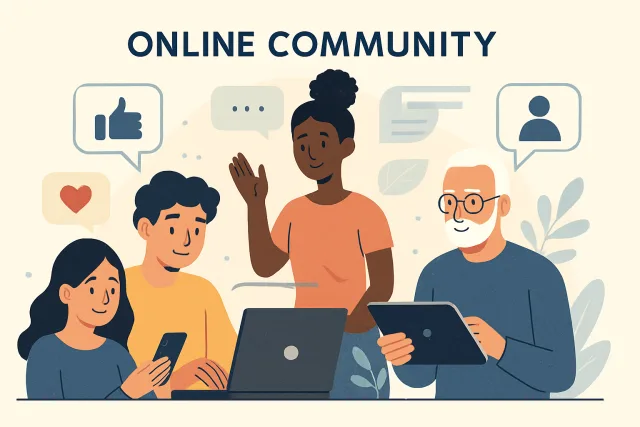 Building a paid community illustration