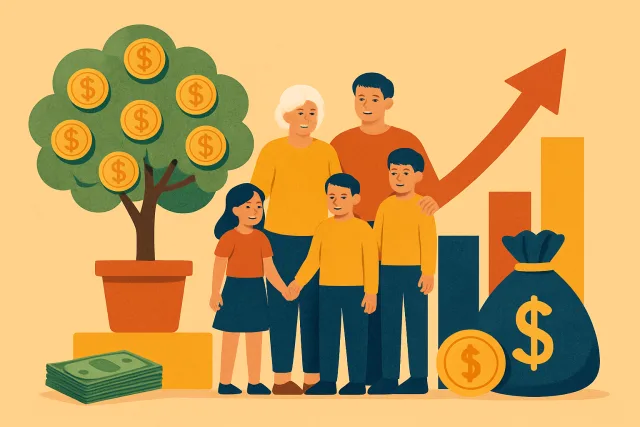 Building generational wealth through financial planning and investment