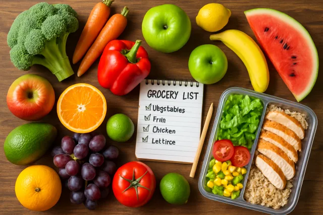 Healthy food options for eating on a budget