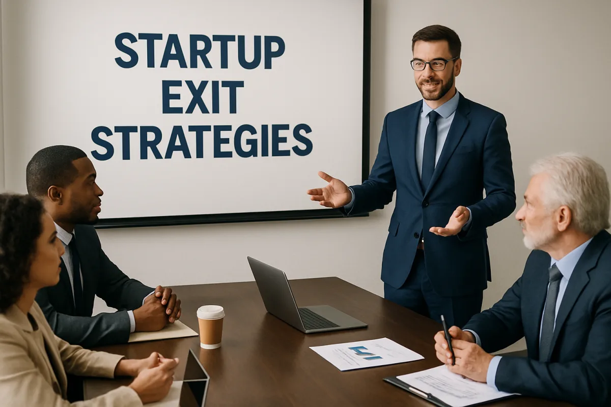 Exit a startup strategies