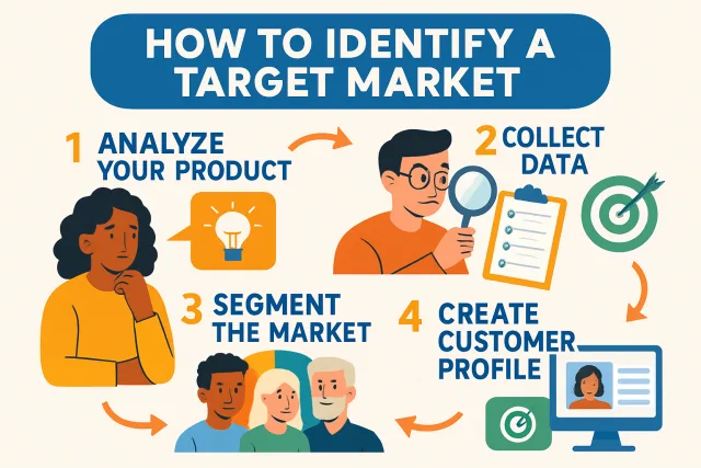 Steps to identify a target market