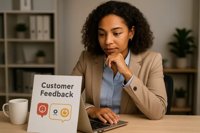 Handling negative reviews in business