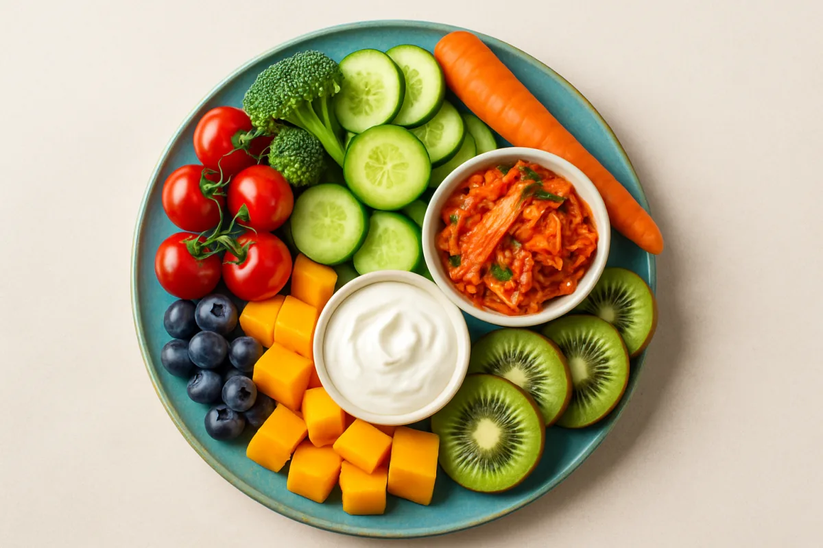 Improving gut microbiome with healthy foods