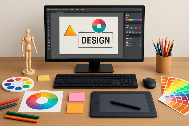 Learning graphic design online with tools and resources