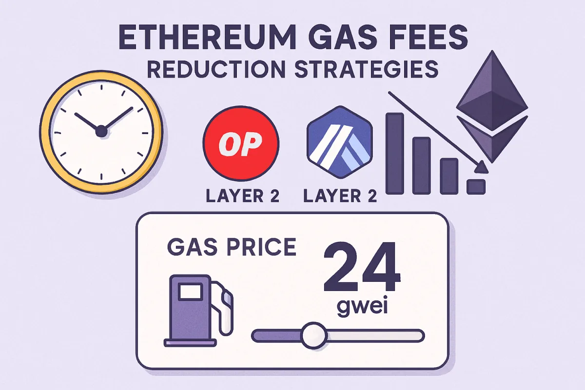 Strategies to reduce Ethereum gas fees