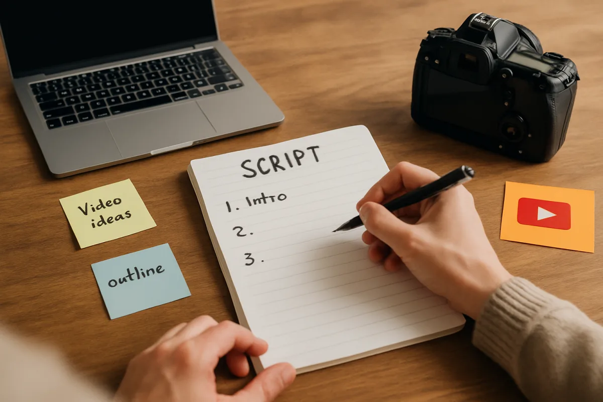 How to script a YouTube video