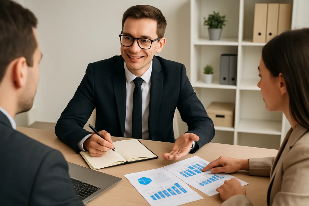 Image of a consultant starting a consulting business