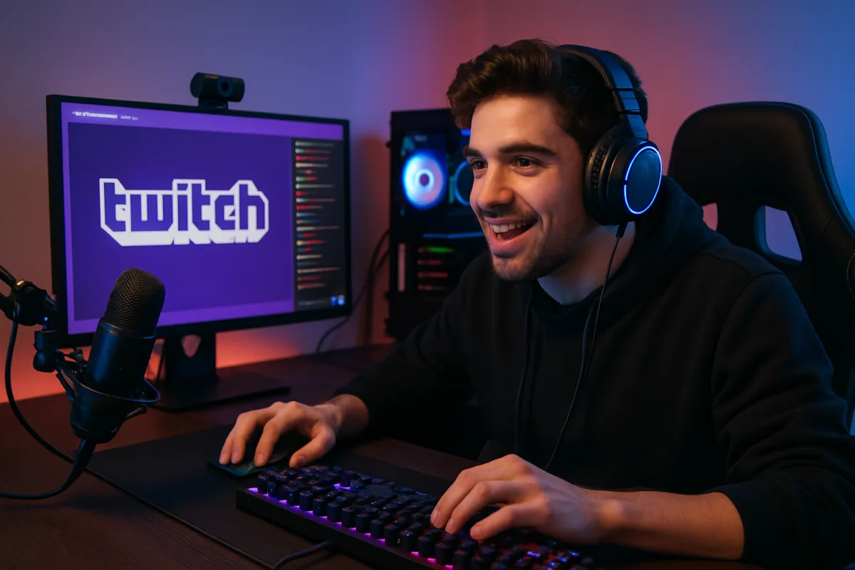 How to start streaming on Twitch