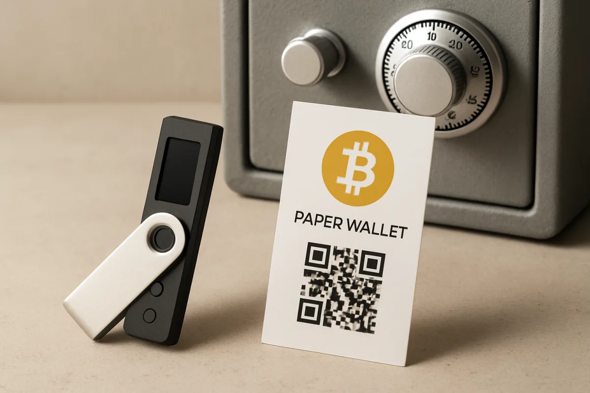 How to store crypto offline