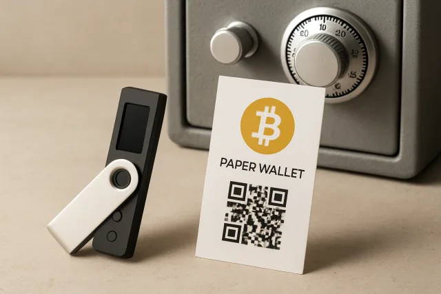 How to store crypto offline