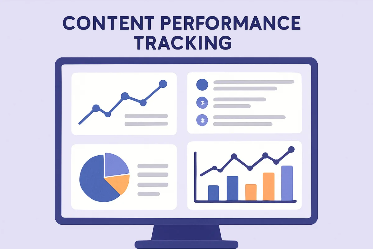 Tracking content performance metrics and analytics