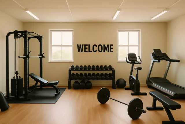 Using a gym for the first time