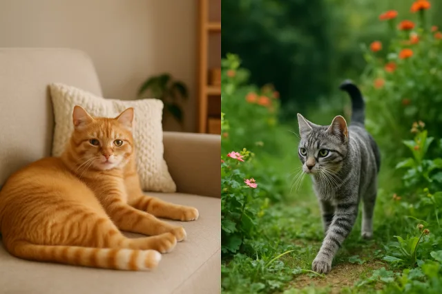 Indoor vs Outdoor Cat