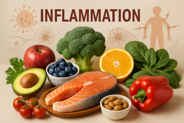 Healthy foods that combat inflammation and support weight loss
