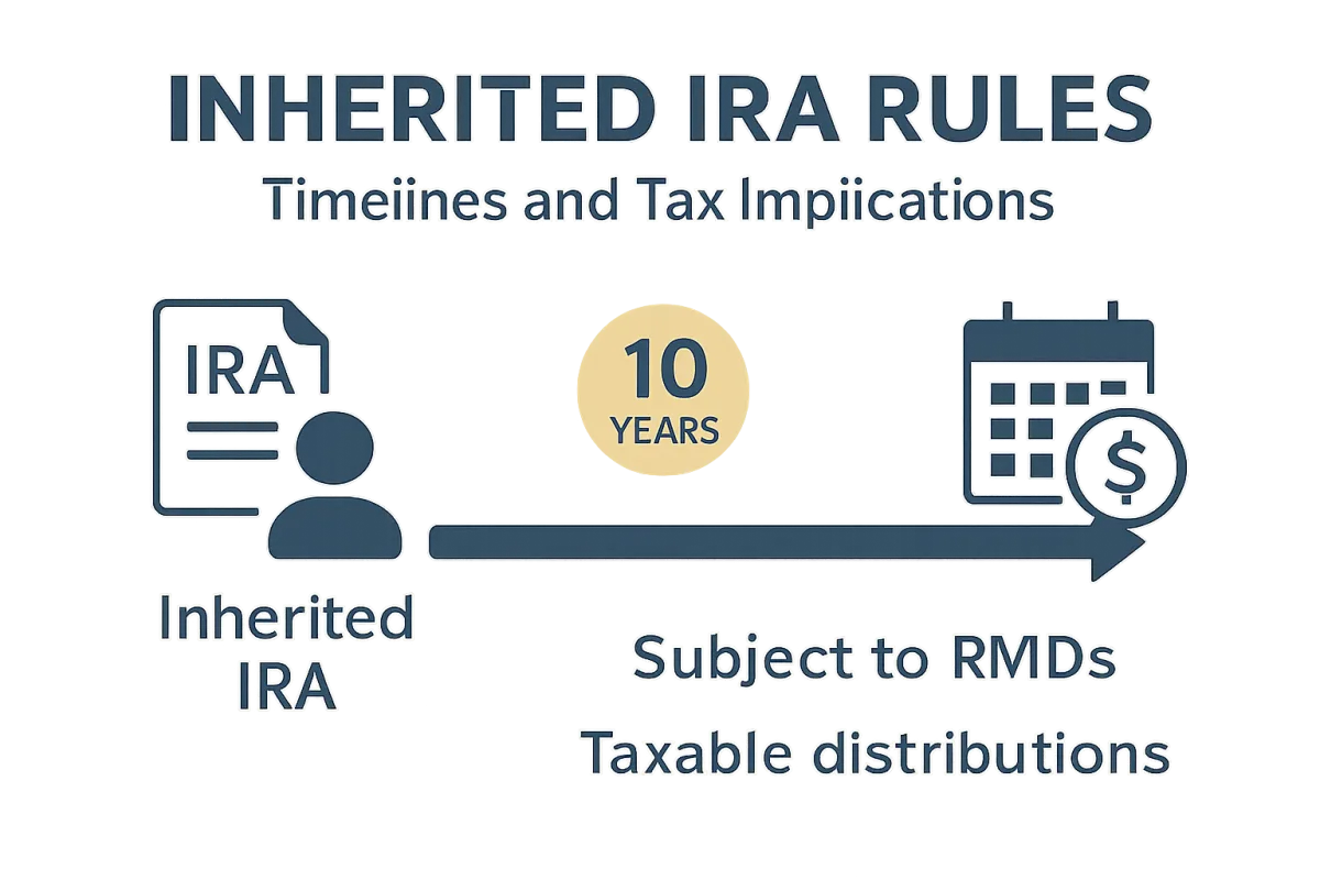 Inherited IRA Rules Infographic