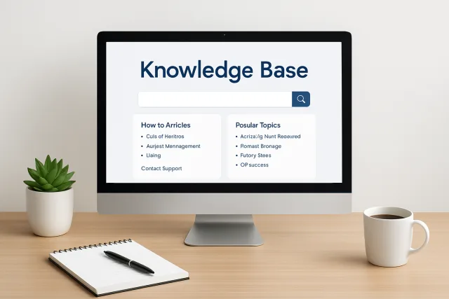 Knowledge Base Software interface