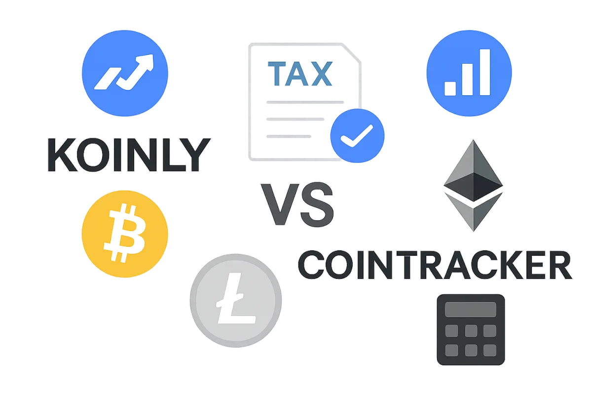 Koinly vs CoinTracker comparison in cryptocurrency tax software