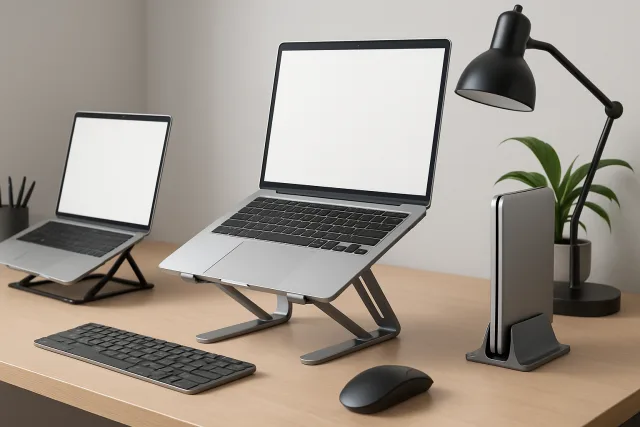 laptop stands for ergonomic workspace