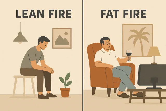 Lean FIRE vs Fat FIRE comparison