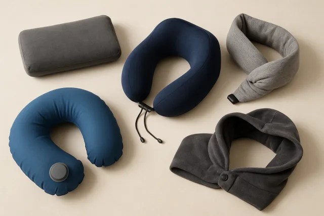 Long flight sleep pillows for travel comfort