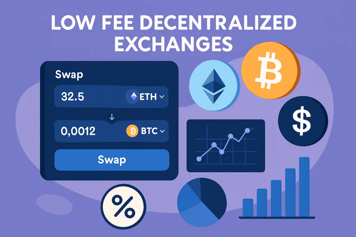 Low Fee Decentralized Exchanges