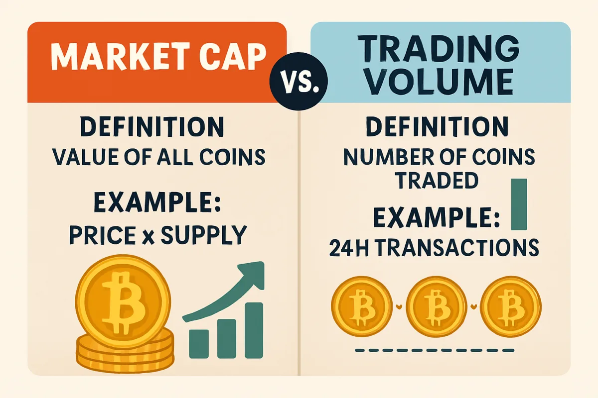 Market Cap vs Volume in Crypto