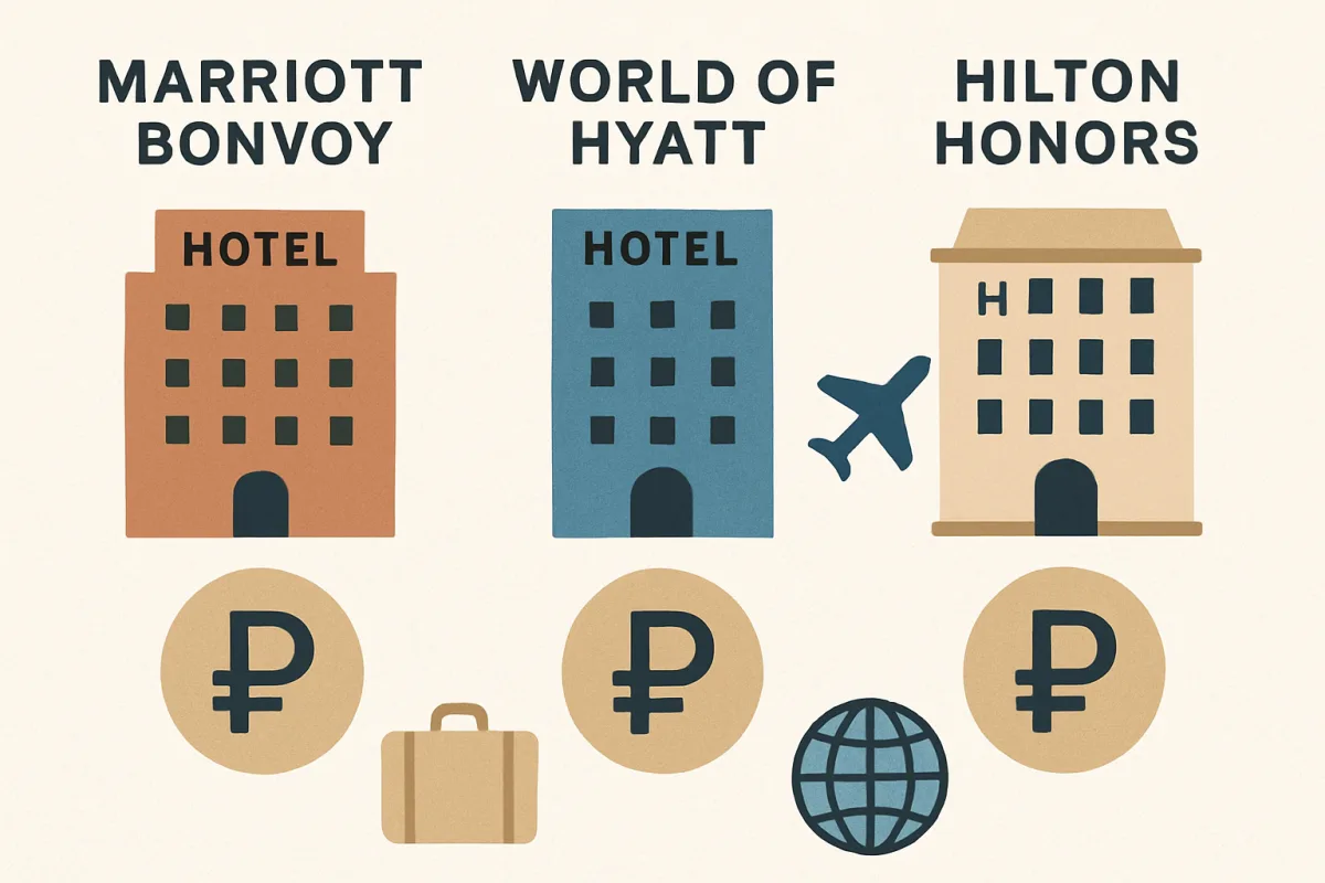 Comparison of Marriott, Hyatt, and Hilton Points