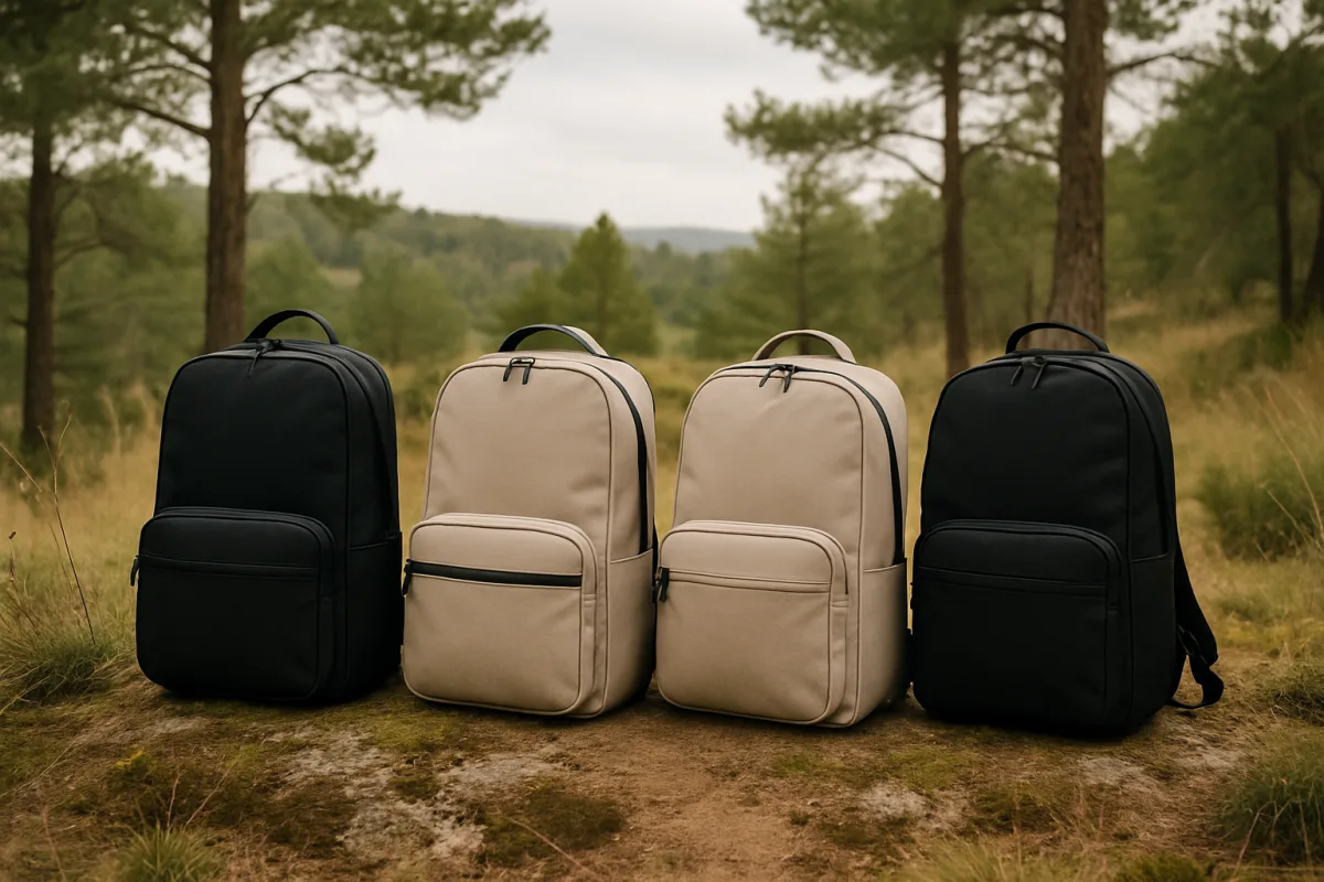 Minimalist travel backpacks for adventurers