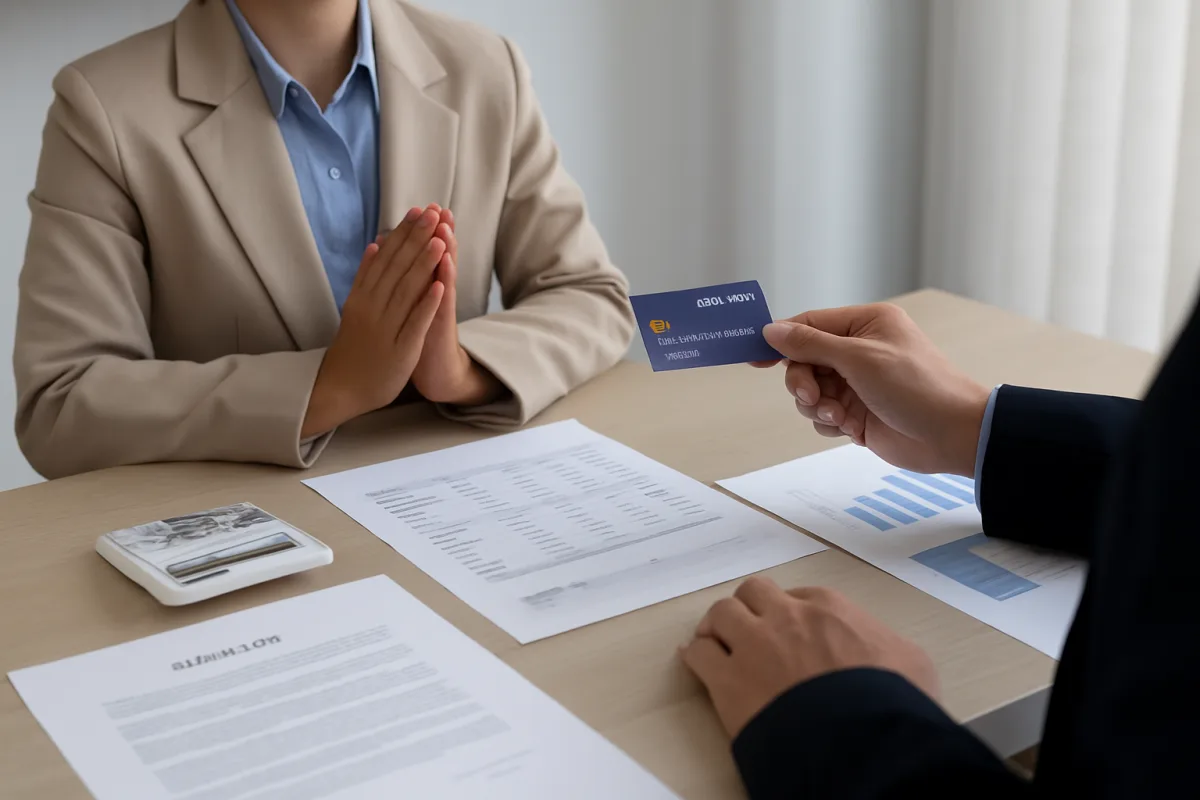 Negotiating lower credit rates