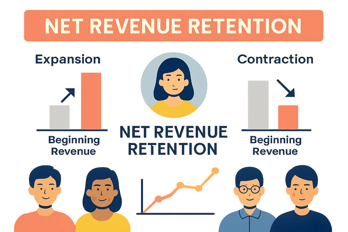 Net Revenue Retention concepts illustration