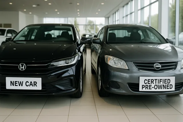 New vs Certified Pre-Owned Cars comparison