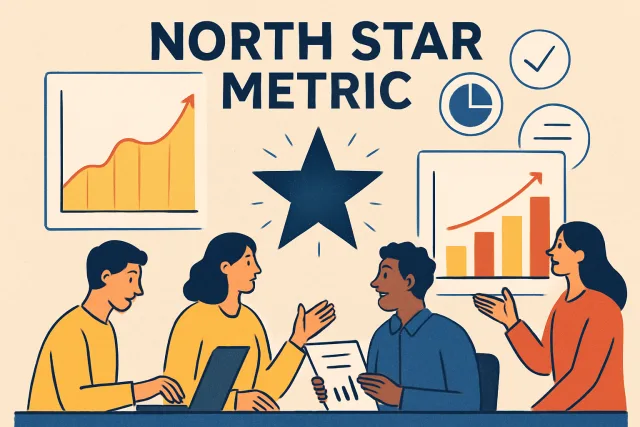 North Star Metric concept illustration